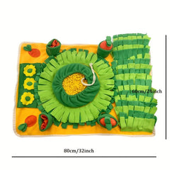 Dog Snuffle Mat Toy for Stress Relief & Slow Feeding