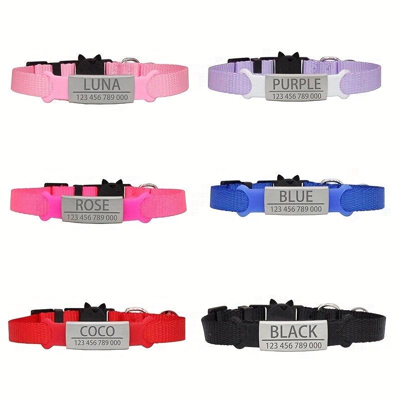 Red Colloid Pet ID Tag Stainless Steel Personalized Dogs Cats Custom Engraving