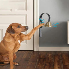Pet Dog Hanging Bell Dog Training Doorbell with Screws