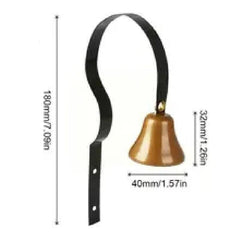 Pet Dog Hanging Bell Dog Training Doorbell with Screws