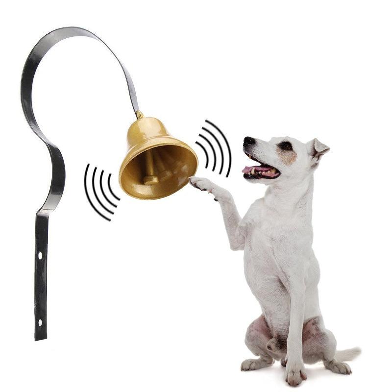 Pet Dog Hanging Bell Dog Training Doorbell with Screws