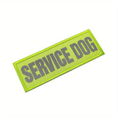 Reflective Service Dog Training Patches for Vest - Do Not Pet