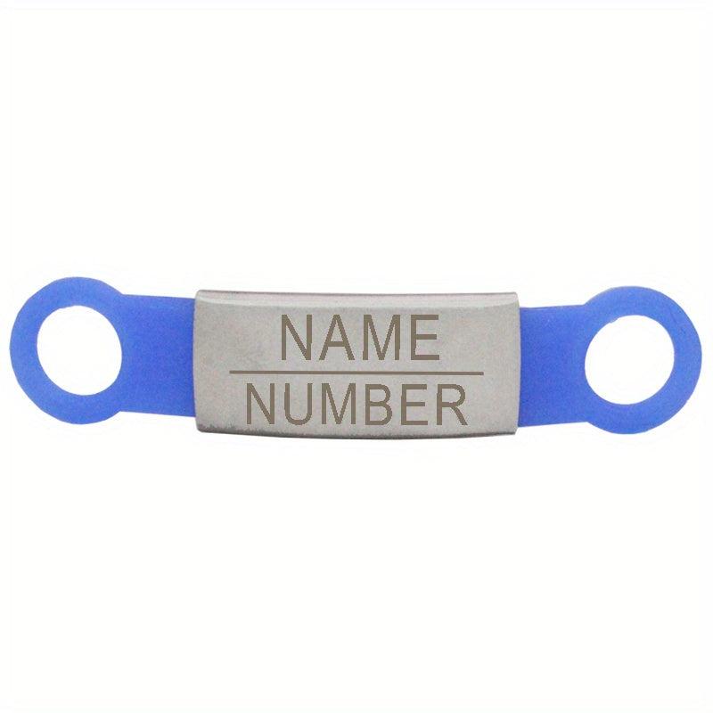 Customized Stainless Steel Pet ID Tag with Engraved Nameplate