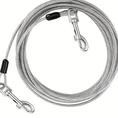 7ft Tie Out Cable for Dogs Up to 199.58 KG