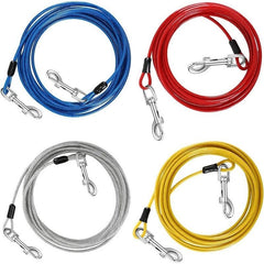 7ft Tie Out Cable for Dogs Up to 199.58 KG