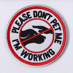 Service Dog Vest with 'Working Dog Do Not Touch' Patch