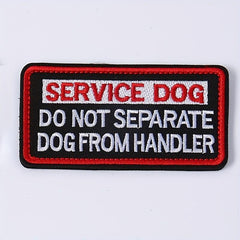 Service Dog Vest with 'Working Dog Do Not Touch' Patch