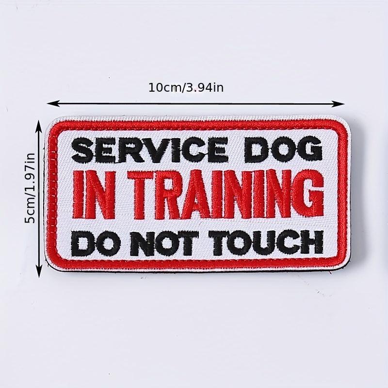 Service Dog Vest with 'Working Dog Do Not Touch' Patch