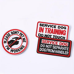 Service Dog Vest with 'Working Dog Do Not Touch' Patch