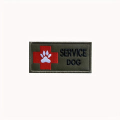 Service Dog Patch For Vest Harness Backpack Embroidered Patch