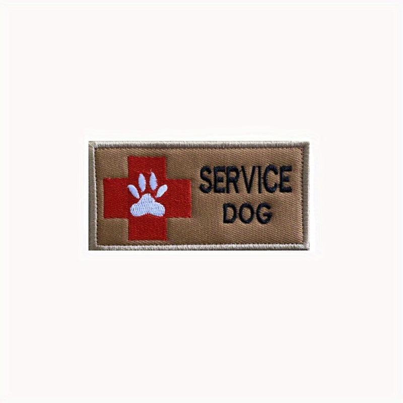 Service Dog Patch For Vest Harness Backpack Embroidered Patch
