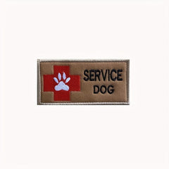 Service Dog Patch For Vest Harness Backpack Embroidered Patch