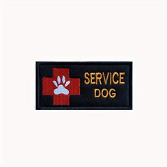 Service Dog Patch For Vest Harness Backpack Embroidered Patch