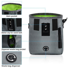 Dog Clicker Training Kit with Pet Treat Pouch Bag