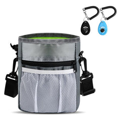 Dog Clicker Training Kit with Pet Treat Pouch Bag