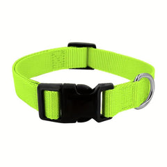 Nylon Pet Collar for Cats and Dogs - Large, Medium, Small Breeds