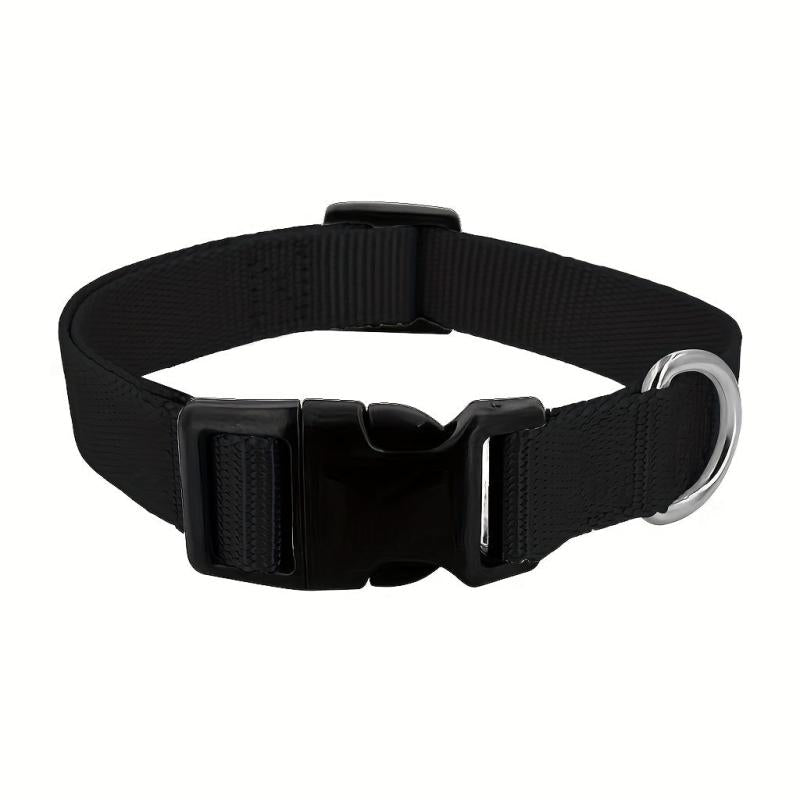 Nylon Pet Collar for Cats and Dogs - Large, Medium, Small Breeds