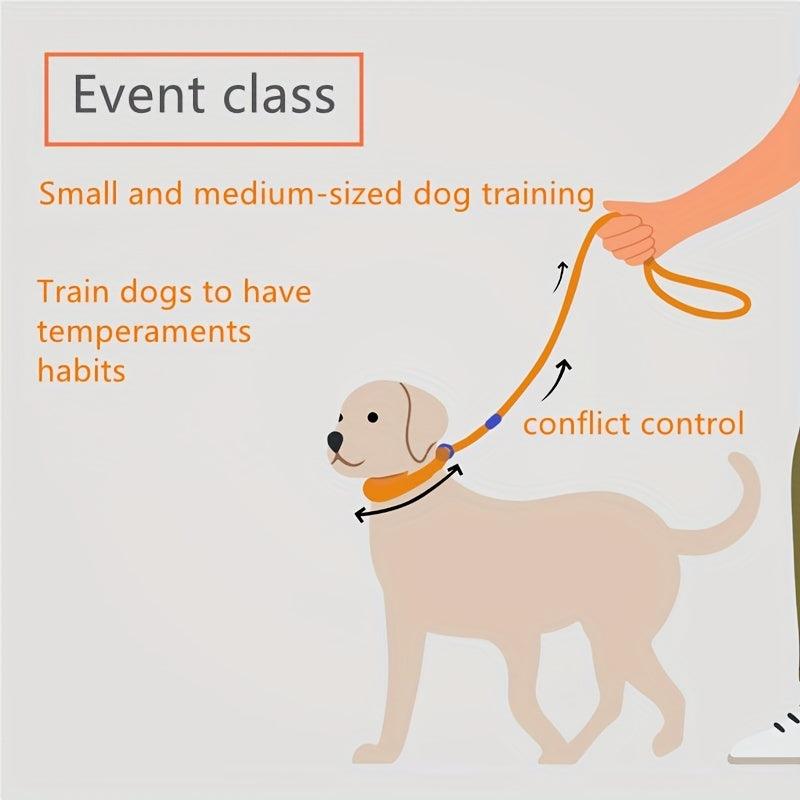 Adjustable Dog Training Lead Leash Rope For Outdoor Walking