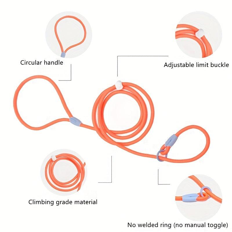 Adjustable Dog Training Lead Leash Rope For Outdoor Walking