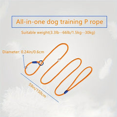 Adjustable Dog Training Lead Leash Rope For Outdoor Walking