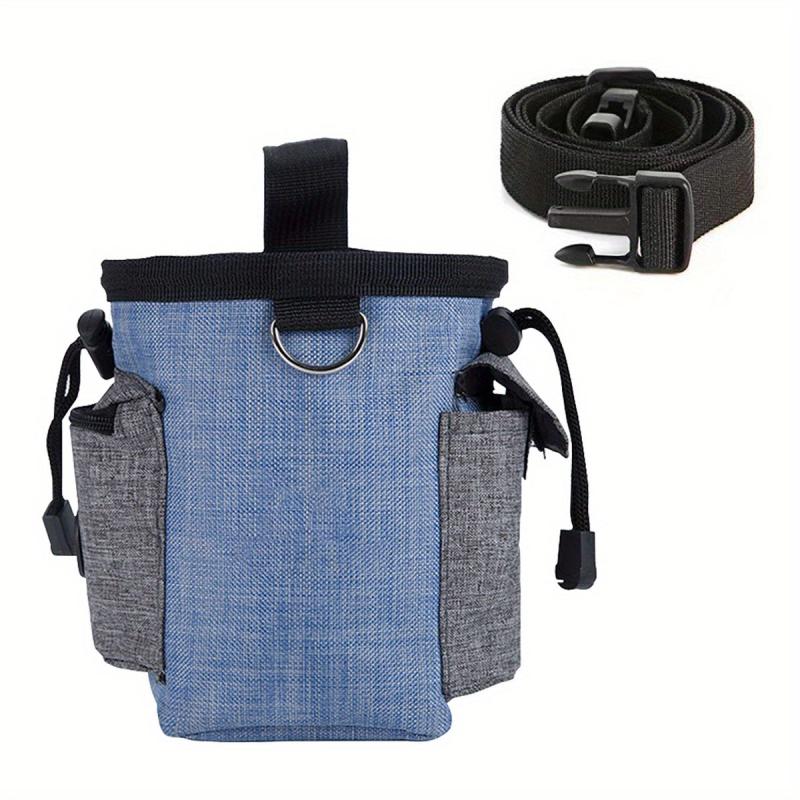 Pet Treat Bag for Training and Travel with Waist Belt for Dogs and Cats