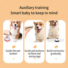 2pcs Pet Training Bell Big Button Dog Cat Doorbell Potty Training