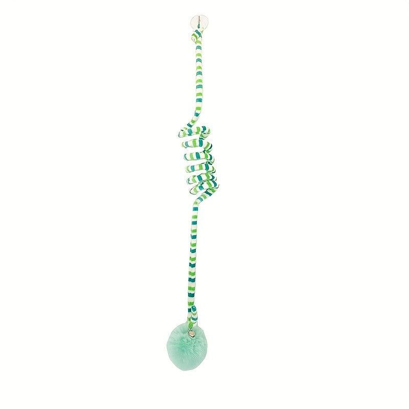 Interactive Hanging Cat Ball Toy with Bell