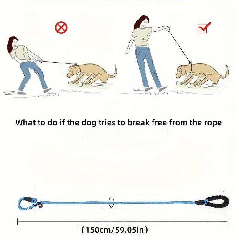 Adjustable Nylon Training Dog Leash for Small Medium Large Dogs