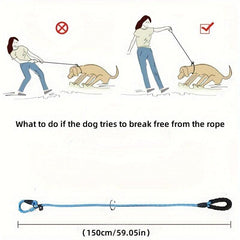 Adjustable Nylon Training Dog Leash for Small Medium Large Dogs