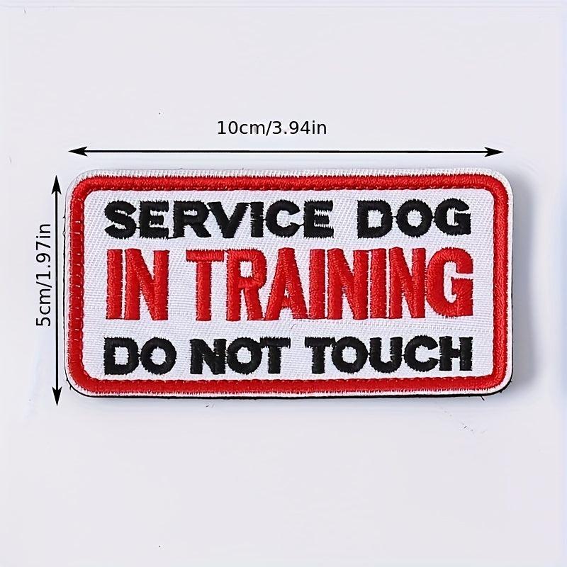 Service Dog Harness Embroidered Patch Guide Blind Dog