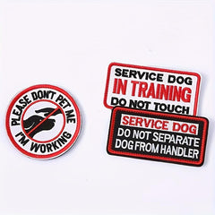 Service Dog Harness Embroidered Patch Guide Blind Dog