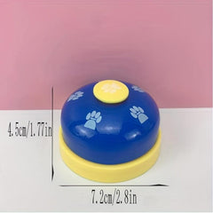 Pet Intelligence Toy Dog Cat Trainer with Footprints Press Bells