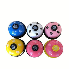 Pet Intelligence Toy Dog Cat Trainer with Footprints Press Bells
