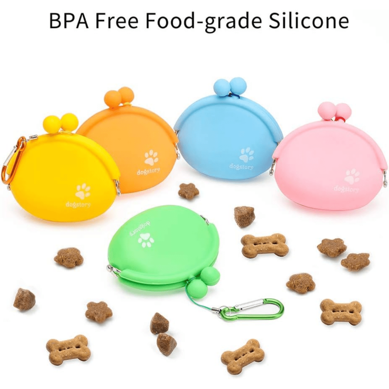 2pcs Dog Treat Training Pouch Portable Dog Food Bag Pack