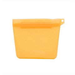 Silicone Dog Food Storage Bag Portable Dog Training Bags Outdoor Pet Supplies