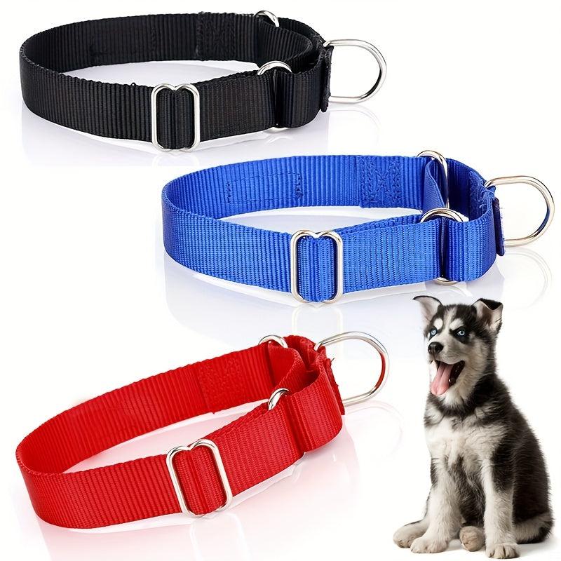 1PC Dog Training Collar Professional Results Nylon Collar Medium Large Dogs