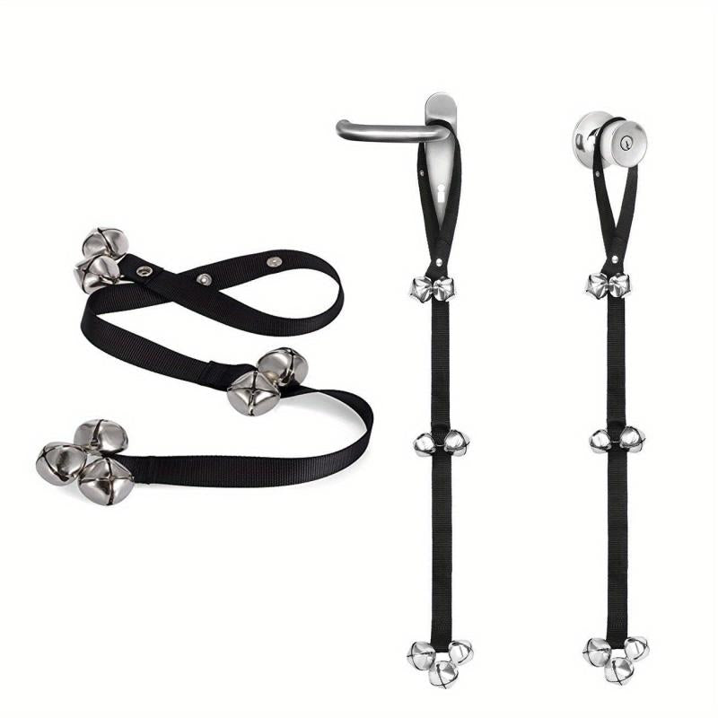 Hanging Dog Bell for Potty Training with 3 Bells