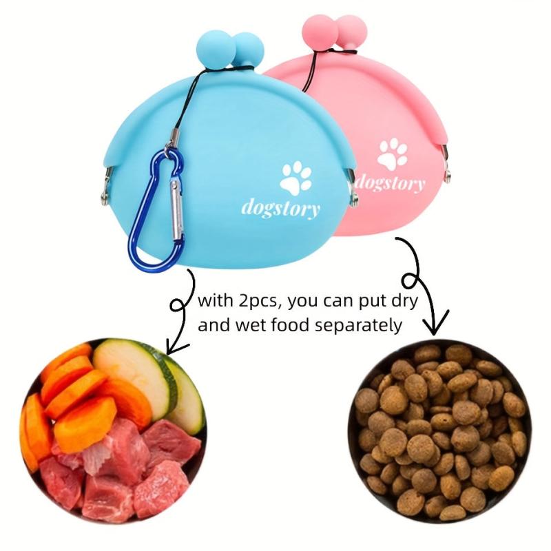 Pet Snack Bag Training Waist Bag Outdoor Walking Pouch