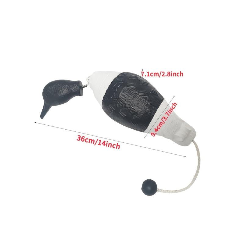 Durable Dog Training Bumper with Throw Rope