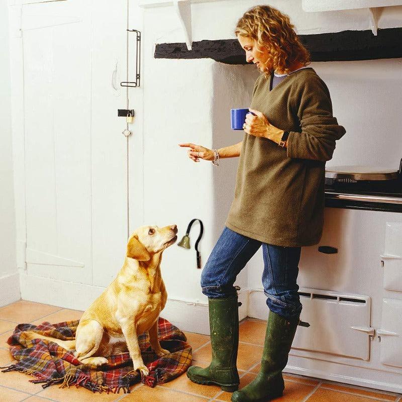 Pet Dog Bell Dog Training Doorbell Metal Copper Bell