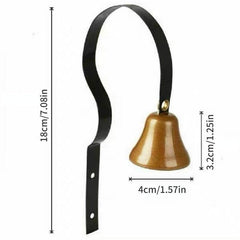 Pet Dog Bell Dog Training Doorbell Metal Copper Bell