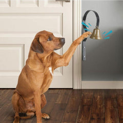 Pet Dog Bell Dog Training Doorbell Metal Copper Bell