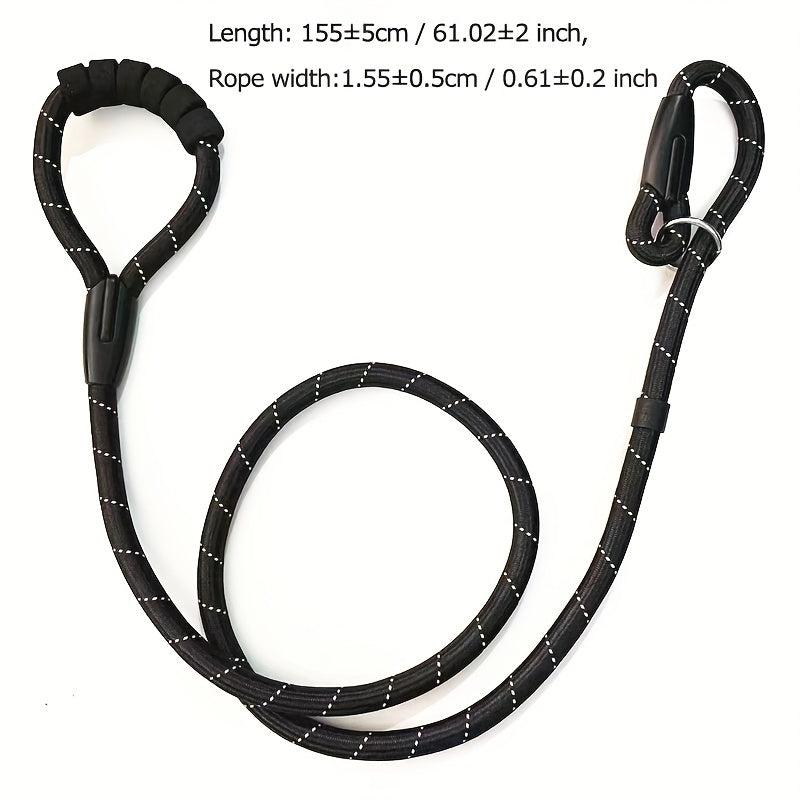 Reflective Dog Training Rope with Soft Sponge Handle