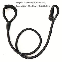 Reflective Dog Training Rope with Soft Sponge Handle
