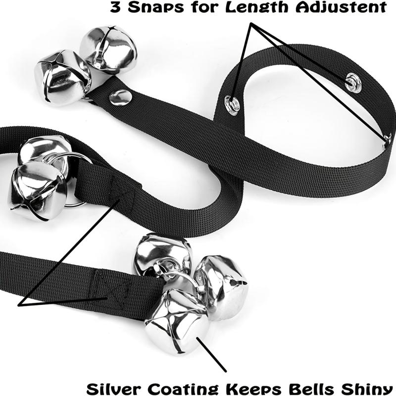 Adjustable Dog Doorbells Puppy Bells for Easy Training