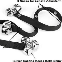 Adjustable Dog Doorbells Puppy Bells for Easy Training
