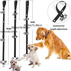 Adjustable Dog Doorbells Puppy Bells for Easy Training
