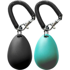 2pcs Dog Training Clicker With Wrist Strap Professional