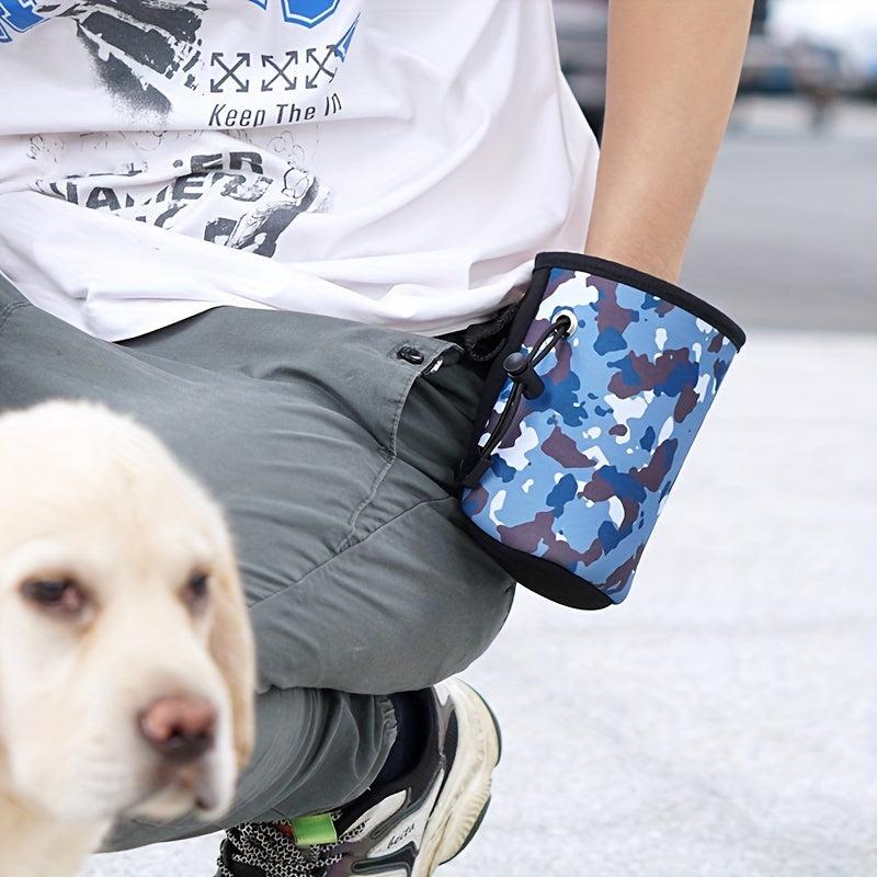 Dog Treat Pouch Dog Training Bag Multifunctional Large Capacity Pet Snack Bag