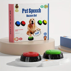 Recordable Talking Buttons for Pet Training - Train Your Pets Easily